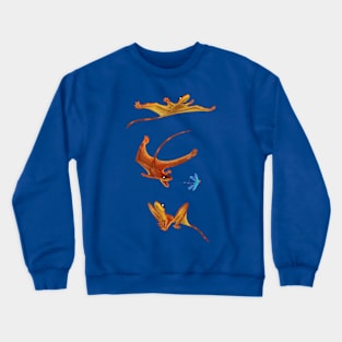 Flight of the Sharovipteryx Crewneck Sweatshirt